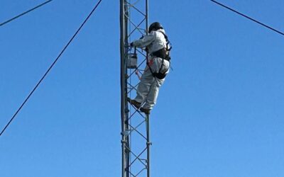 Teesside Industrial Services Refurbishes 22 Radar Masts for DfT